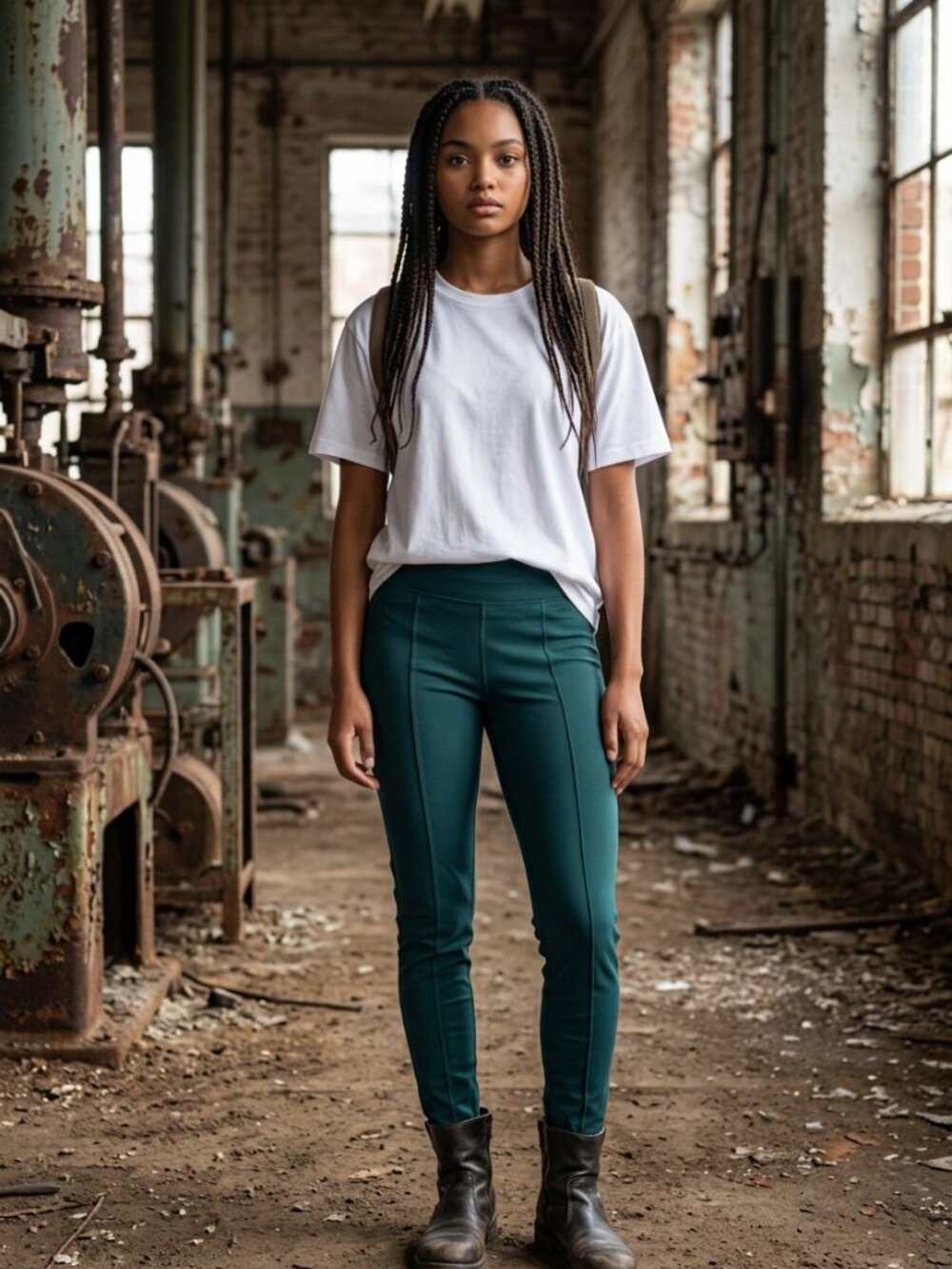 Old Navy Deep Teal Skinny Pull-On Pants